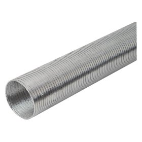 Ortakis EUROPLAST, d120, 3 m, gofruoto aliuminio, G120