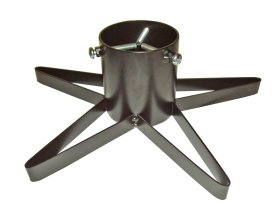 Eglutės stovas ŽVAIGŽDĖ, rankų darbo, skersmuo 11,4 cm., juodos sp., laiko eglutę iki 2,5 m.