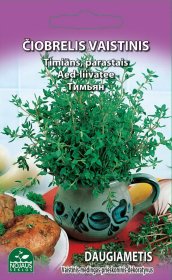 Prieskonių sėklos, čiobrelis vaistinis, 0,2 g., 2401