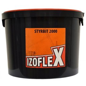 Bitumo-kaučiuko masė IZOFLEX Styrbit 2000, 8 kg, N