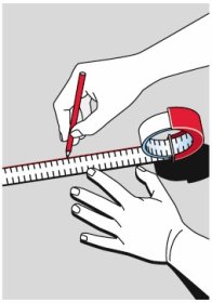 Ruletė BMI, MI Meter, 2 m, 429241021