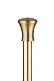 Užbaigimas karnizui STOL-KAR Monaco, Metalinis karnizo užbaigimas MONACO. Skersmuo -25mm. Spalva - sendintas auksas. Pakuotėje - 1vnt.