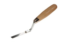 Nerūdijančio plieno siūlių rieviklis su med. rankena PAINTER, Kie0751, 10 mm, 16 cm, nerūdijantis plienas, medinė rankena