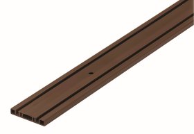Stumdomų durų bėgelis HETTICH, 2m rudos sp., 1469
