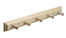 Kabykla HETTICH, 5 kabliukai pušinė 400x50x60, 6004