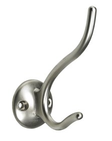 Rūbų kabliukas, did.HETTICH, 38x90x75mm, dengtas nikeliu, 9207945
