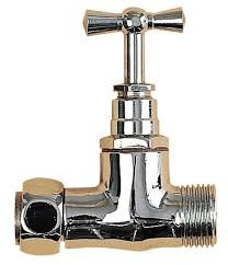 Ventilis kampinis WIRQUIN R26, 3/8'' x 3/8'', nikeliuotas