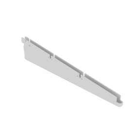 Lentynos laikiklis DMX Q&E, RWD 434x73x12mm, 57231