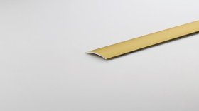 Aliumininė grindų juostelė ARCANSAS 024A1/91, 1800 x 30 mm, anoduota, aukso spalvos, satinas
