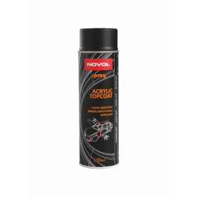 Dažai NOVOL, juodi, matiniai, 500 ml