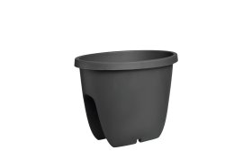 Plastikinis vazonas BALCONIA, 30cm., antracito sp. 41113807
