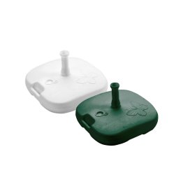 Plastikinis skėčio stovas BASE baltos spalvos 16l, N