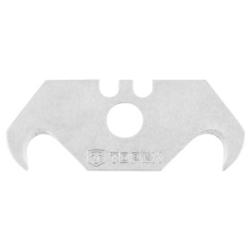 Lenktos geležtės peiliui TOPEX 17B2H5, 5 vnt