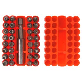 Antgalių rinkinys TOP TOOLS 39D355, 33 vnt.