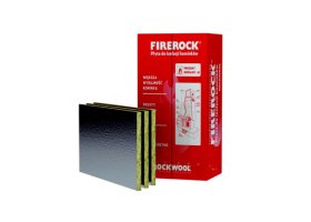 Akmens vata ROCKWOOL Firerock, matmenys 30 x 600 x 1000 mm, 1 pak. - 0,18 m³,ugniai atsparios vatos plokštės