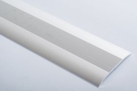 Aliumininė grindų juostelė H 05 D2, 3,8 x 180 cm, mat.sidabro spalvos, kilmės šalis ES