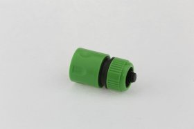 Jungtis žarnai HERVIN GARDEN WS-4325, 1/2" skersmens žarnos jungtis, su vožtuvu, atjungus laistymo įtaisą, vandens tiekimas automatiškai sustabdomas