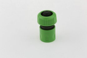 Jungtis žarnai HERVIN GARDEN WS-4327, 3/4" skersmens žarnos jungtis, su vožtuvu, atjungus laistymo įtaisą, vandens tiekimas automatiškai sustabdomas