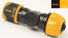 Greita jungtis žarnai HERVIN GARDEN+ HG-23688, tinka 13-16-19 mm (1/2-5/8-3/4") skersmens žarnoms, saugus užrakinimo mechanzmas