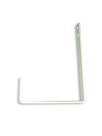 Metalinis šoninis laikiklis loveliui, 16 x 2 x 22 cm., baltas