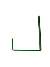 Metalinis šoninis laikiklis loveliui, 16 x 2 x 22 cm., žalias