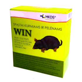 WIN spąstai kurmiams ir pelėnams
