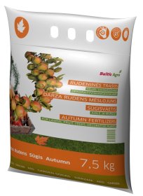 Rudeninės trąšos, 7,5 kg