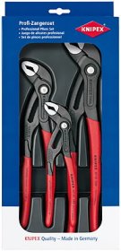 Replių komplektas KNIPEX COBRA, 3 vnt.