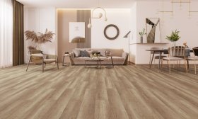 Laminuota grindų danga STEPCLICK Classic Plus KT506, 1205 x 197 x 8 mm, 2,374 m2/dėž., AC3/31 klasė, V4, 24h, spl. "Bafra" ąžuolas, 5099342, Kastamonu
