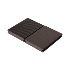 Terasinė lenta WOOMAX pilnavidurė, matmenys 25x135x5600mm, ruda, 1 lenta - 0,756 m2