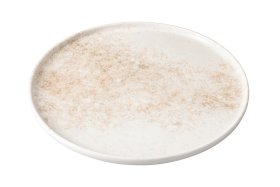 Lėkštė PORLAND PIOLI, porcelianas, skersmuo 27 cm, baltos ir rudos sp.