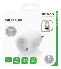 Išmanusis kištukinis lizdas DELTACO SMART HOME SH-P01, WiFi