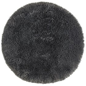 Kilimėlis ANDIAMO Alpa, 80 x 80 cm, apvalus, antracito spl., 100 % poliesteris, Kinija, 701984