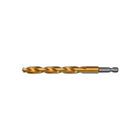 Grąžtas metalui TITAN, 1/4" tvirtinimu, D 5,0 mm