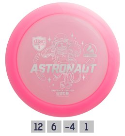 Diskgolfo diskas DISCMANIA Astronaut Distance Driver, premium pink