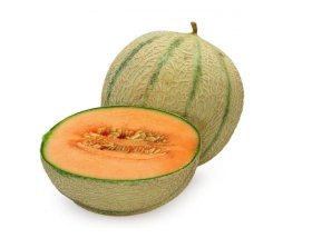 Vaisių sodinukai, melionai "Retato Degli Ortolani", žali, vazonėlio skersmuo 10 cm.