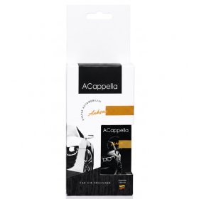 Automobilių oro gaiviklis ACAPPELLA Auksas, purškiamas 50 ml, plius kartoninis pakabukas