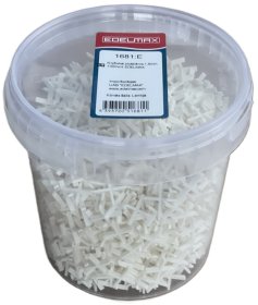 Plytelių kryželiai EDELMAX, 1,5 mm, 1800 vnt.