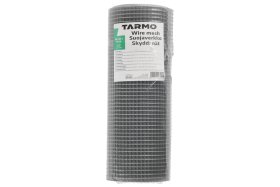 Apsauginis tinklas nuo graužikų TARMO, 0,3 x 10 m, virinta viela, akis 6,4 x 6,4 mm