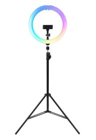 Stovas išmaniesiems telefonams HAVIT DOT 7066, lempos skersmuo 30 cm, RGB, dimeriuojamas, veikia per USB jungtį