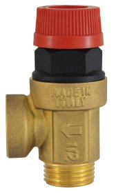 Apsauginis vožtuvas FERRO, 1/2" vidus/išorė, 6 bar, Z1560MF