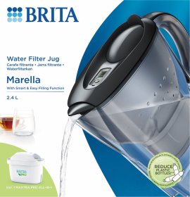 Filtravimo indas BRITA, MARELLA 2.4L MXPRO, pilkas