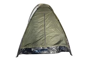 Turistinė palapinė, 2 asmenims, sudėtis: poliesteris, išmatavimai: 205x150x105cm, spalva: khaki/žalia, RF-T38