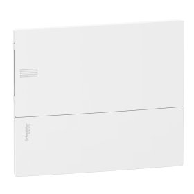 Automatinių išjungiklių skydelis įleidžiamas SCHNEIDER, Mini Pragma, 12 modulių, baltas su baltomis durelėmis, su kontaktinėmis kaladėlėmis nuliui ir įž., IP40, MIP22112