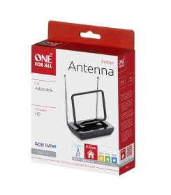 Skaitmeninė vidaus antena ONE FOR ALL HD, DVB-T2, SV9015