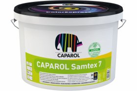 Vandeniniai vidaus dažai CAPAROL Samtex 7 Elf, B3, gerai valomi, tonuojami, 2,35 l