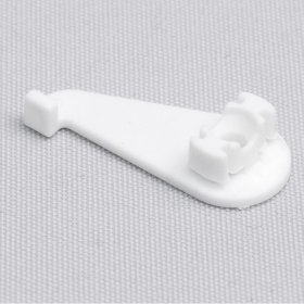 Tvirtinimo laikiklis pl. į lubas HESORA, 1 bėgelio, aliuminio profiliui "UNIVERSAL-PROFILIS", baltos sp., 1 pak./4 vnt., Nr.50