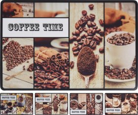 Stalo padėkliukas Coffee Time, 4 skirtingi dizainai, 43,5 x 28,5 cm
