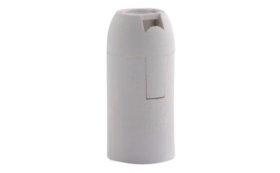 Lempos lizdas IEK, E14, 6A, IP20, baltos spalvos, 0009425