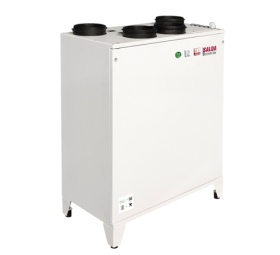 Rekuperatorius SALDA Smarty 2XV 1.2, vertikalus, plokštelinis, vėdinamas plotas iki 100 m2